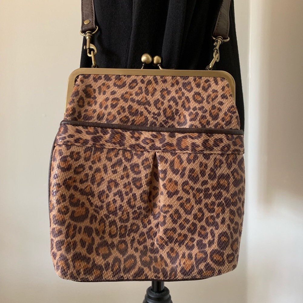 Bueno Leopard Print Crossbody Purse